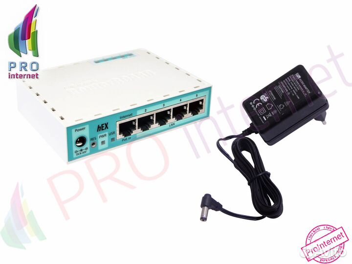 Маршрутизатор MikroTik hEX RB750Gr3