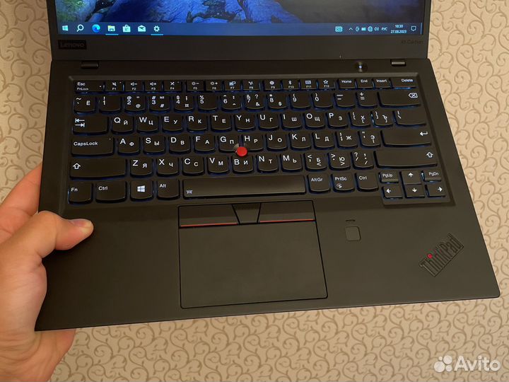 Thinkpad X1 Carbon Gen6 i5-7300u.8gb.256ssd FHDips