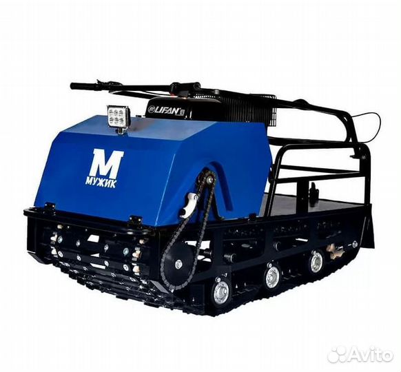 Мотобуксировщик мужик М600 лонг 20 л.с