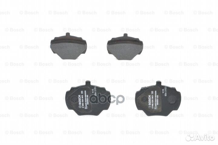 Колодки торм.зад. 0986424563 Bosch