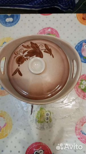 Блюдо большое фарфор