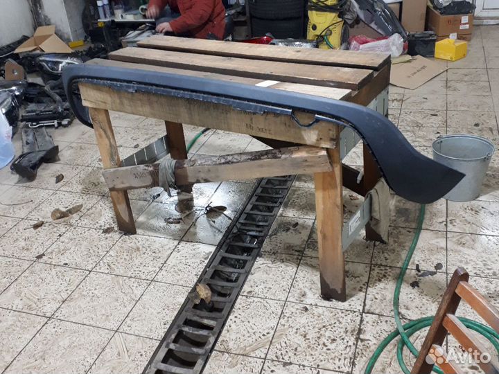 Юбка заднего бампера Mercedes GLA X156 W156 гла