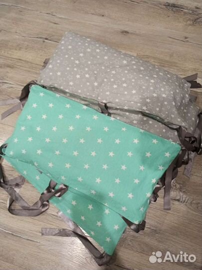 Бортики+простыни+карман для мелочей