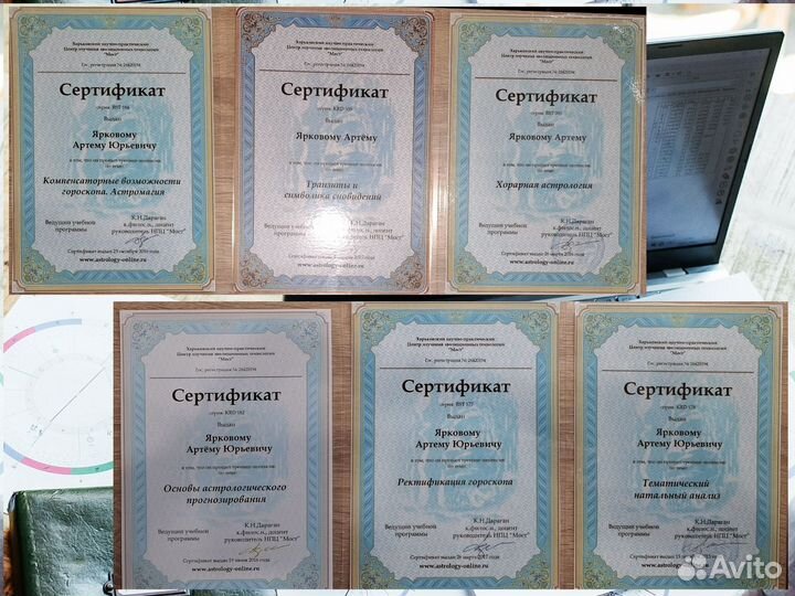 Астролог, Натальная карта