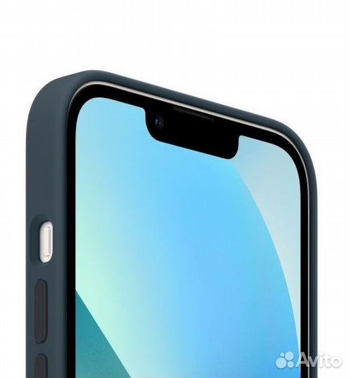 Чехол Apple Silicone Case iPhone 13 mini синийОмут