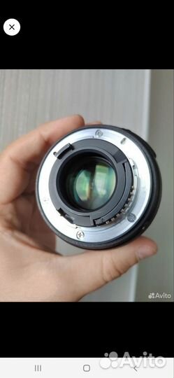 Объектив nikon AF-S 35mm F/1.8G DX