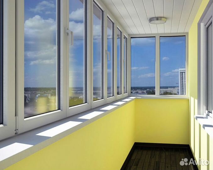 Остекление лоджий и балконов