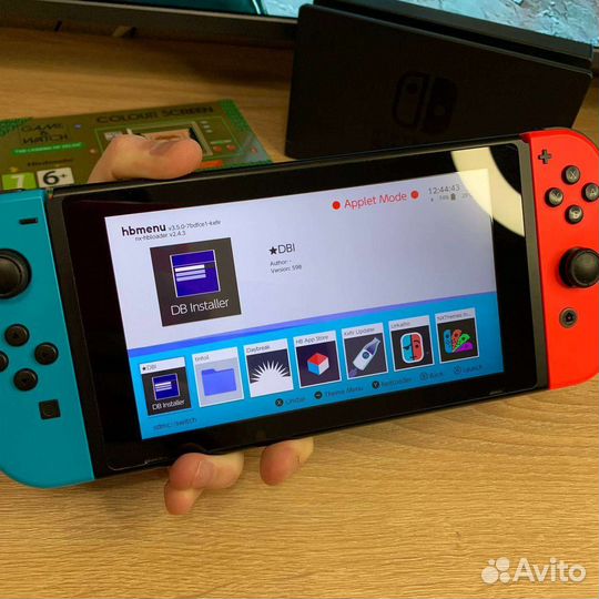 Чип Nintendo Switch Прошитая+128 samsung