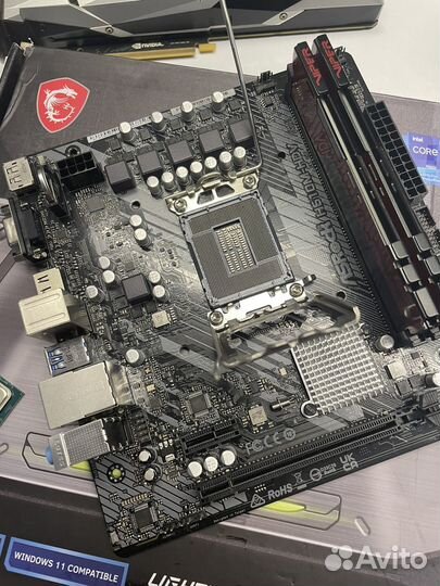 Материнская плата Asrock H610m-HDV