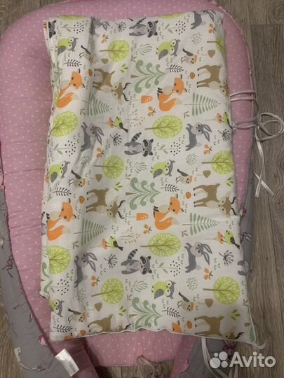 Кокон для новорожденных и бортики
