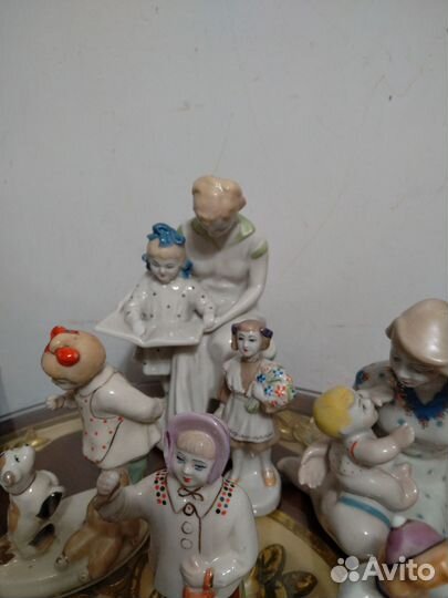 Статуэтки СССР, счастливое детство, разные