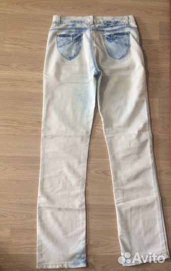 Джинсы летние клеш