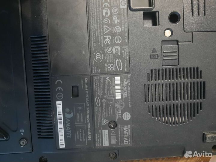 Ноутбук hp compaq nc 6400 в рабочем состоянии