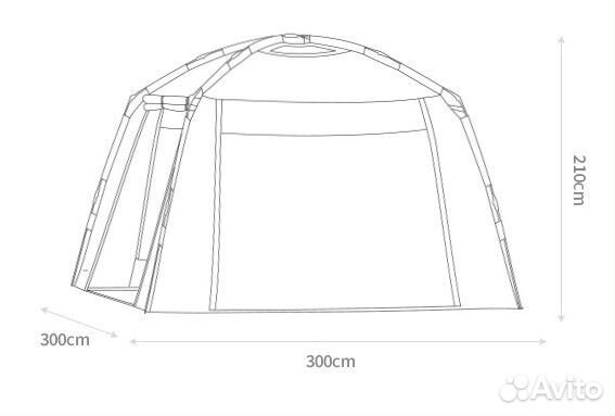 Кемпинговая кухня-автомат Camptown Ellice