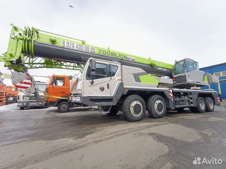 Аренда и услуги автокрана-вездехода, 42 м, с гуськом 9 м