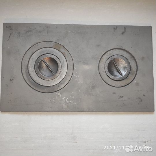 Плита чугунная на печь. Печное литье