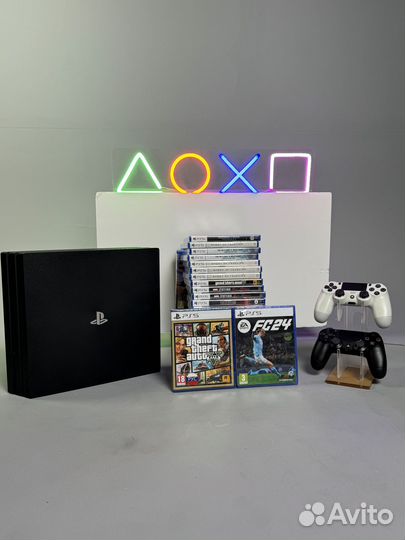 Sony PS4 Pro 710 Игр / Гарантия / Доставка