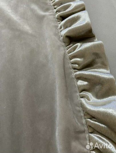 Шторы дизайнерские бархатные,укороченные