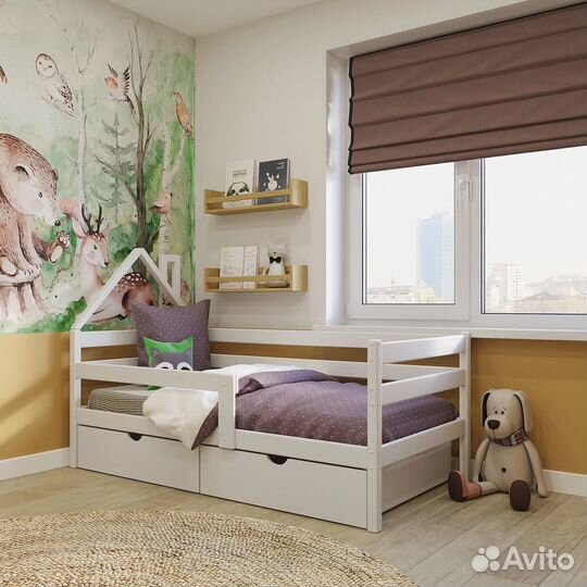 Кровать Софа домик 160х80