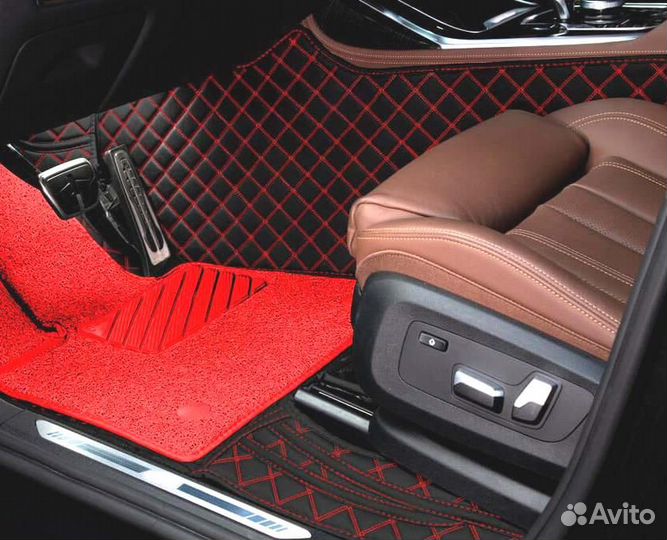 3D Коврики Audi Салон Багажник из Экокожи