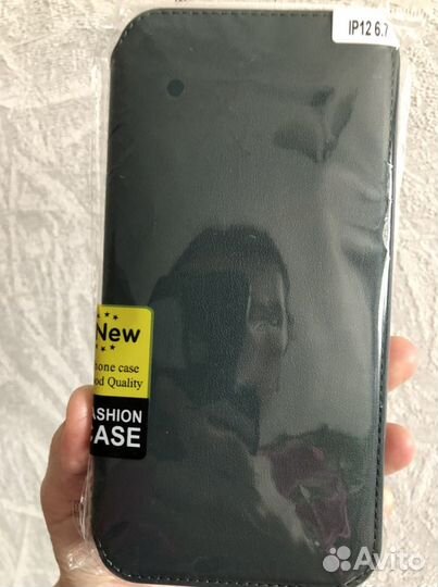 Чехол на iPhone 12 pro max кожа