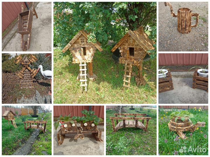 Декоративные изделия для дачи