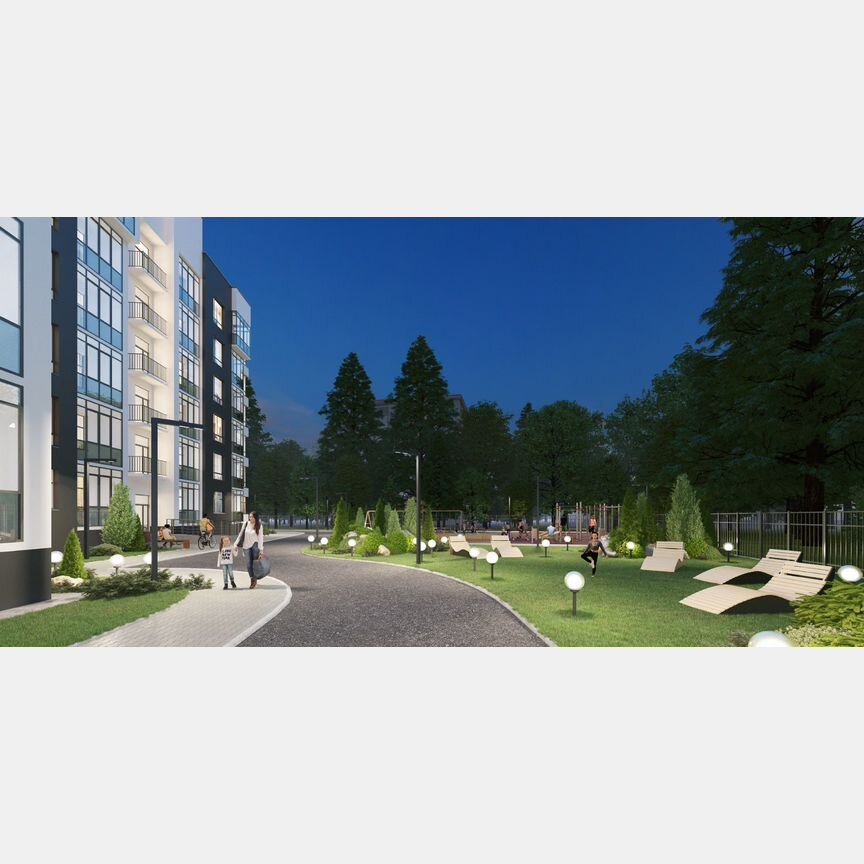 2-к. квартира, 44,8 м², 2/6 эт.