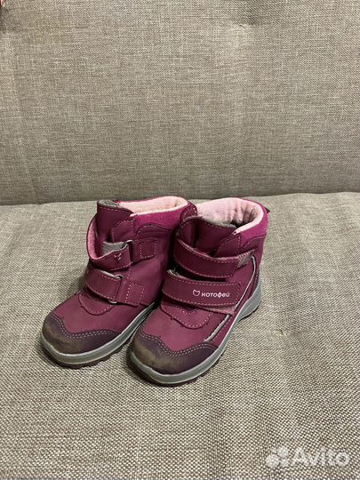 Ботинки для девочки весна-осень