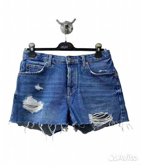 Джинсовые шорты Topshop