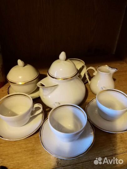 Фарфор гдр Kahla с позолотой