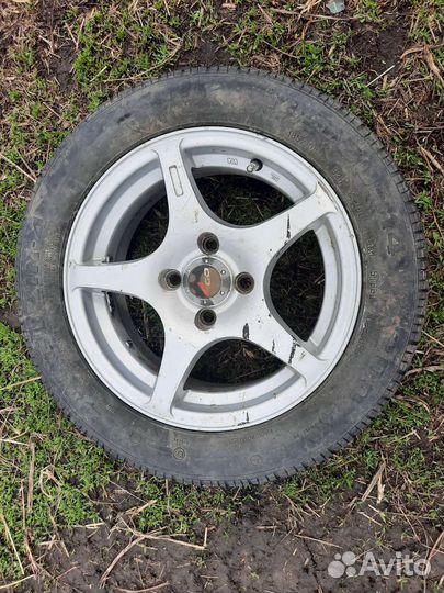 Литые диски r14 4x100 бу