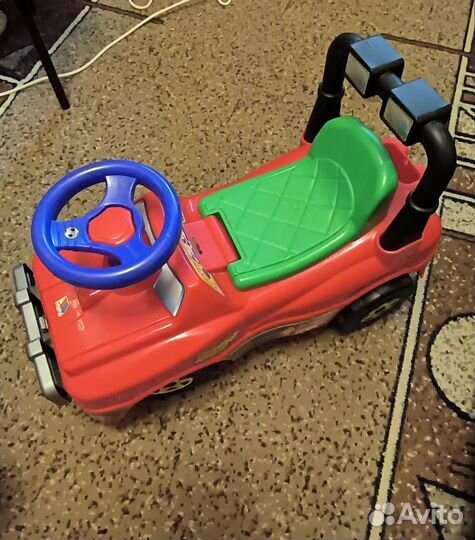 Машинка каталка джип Полесье толокар
