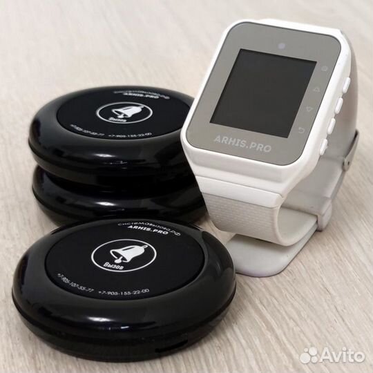 Влагозащищенная кнопка вызова персонала пейджер