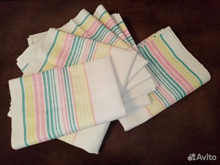 Кухонные полотенца лен СССР