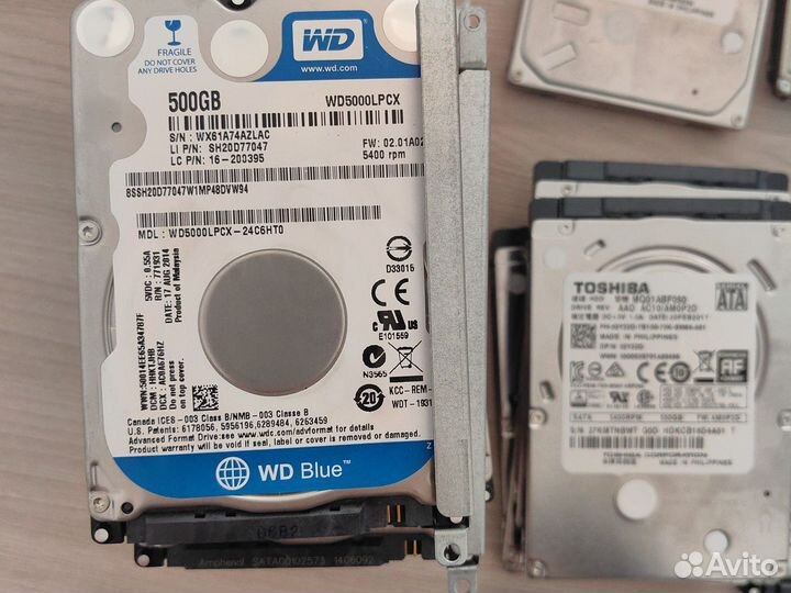 Hdd SATA 500gb 2.5