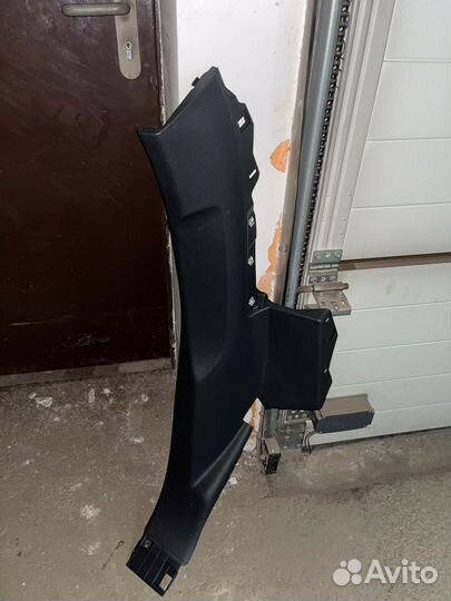 Обшивка багажника ауди Q7