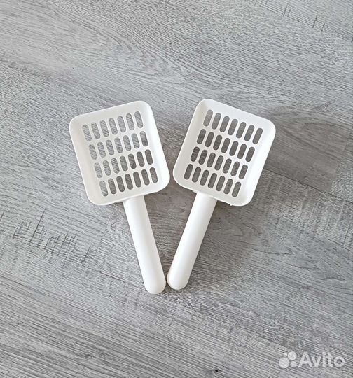 Закрытый лоток для кошек с совком