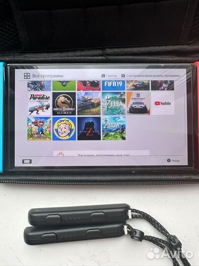 Nintendo switch oled с играми