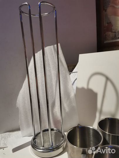 Для туристов. Набор металлических кружек в металл