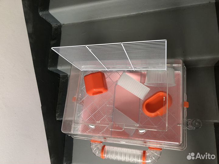 Клетка террариум для хомяков песчанок грызуна крыс