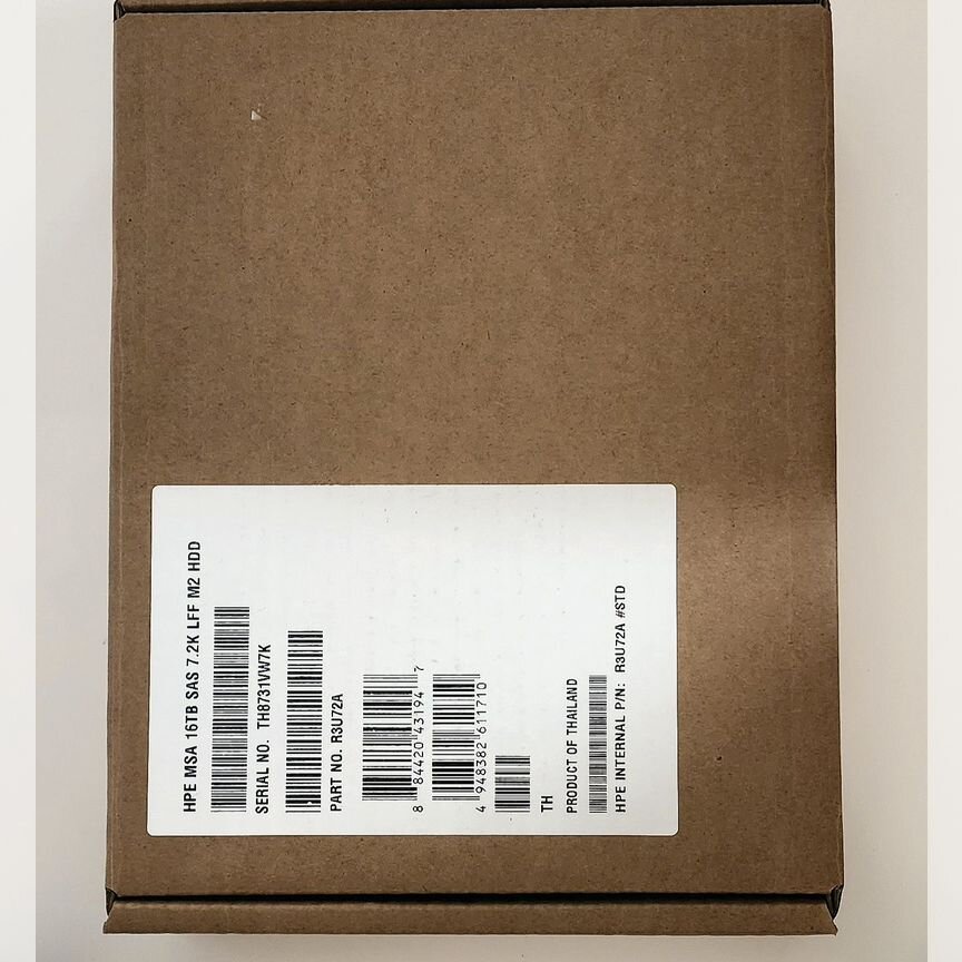 [ST16000NM004J] Hpe Hdd 16tb 7.2k Sas 3.5'' R3u72a St16000nm004j