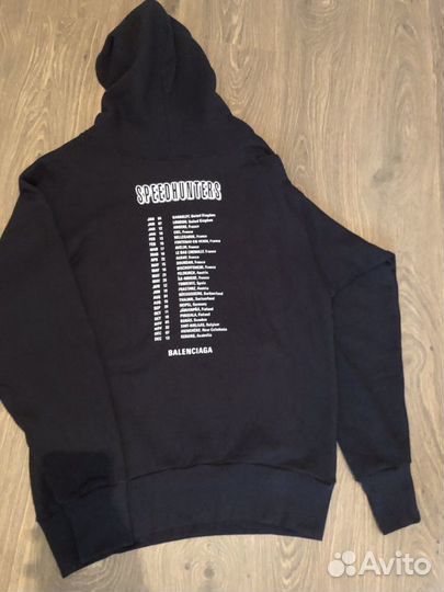 Balenciaga best sale speedhunters hoodie