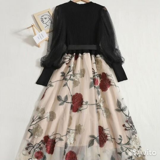 Платье 42-46р одето 1 раз супер