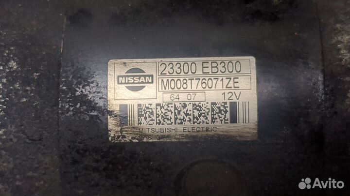 Стартер Nissan Navara, 2006