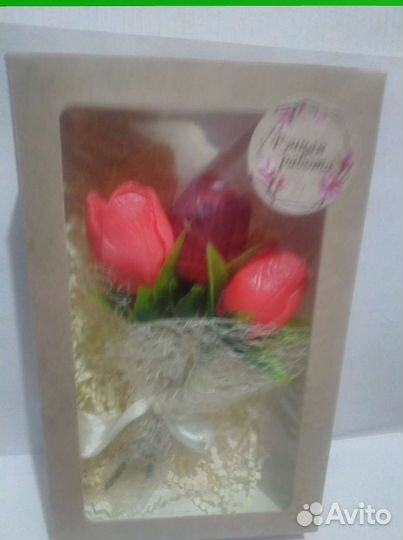 Букет цветов из мыла