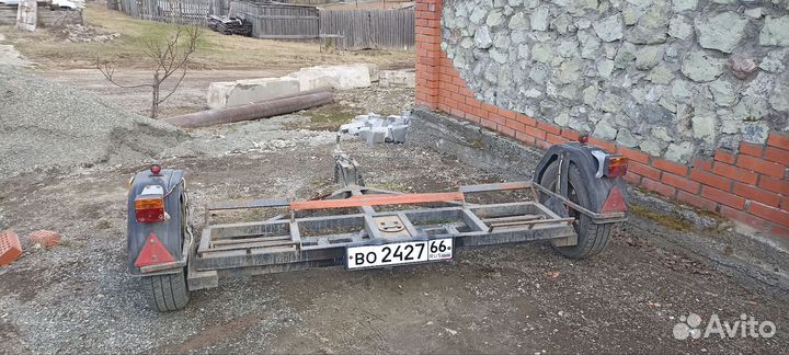 Прицеп, подкат, эвакуатор, жёсткая сцепка, лафет