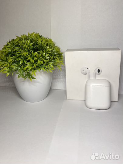 Беспроводные наушники apple airpods 2