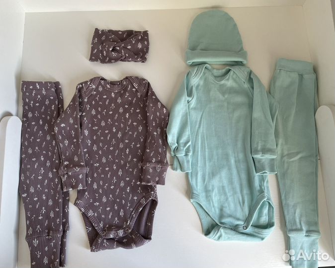 Вещи пакетом для девочки 80 86