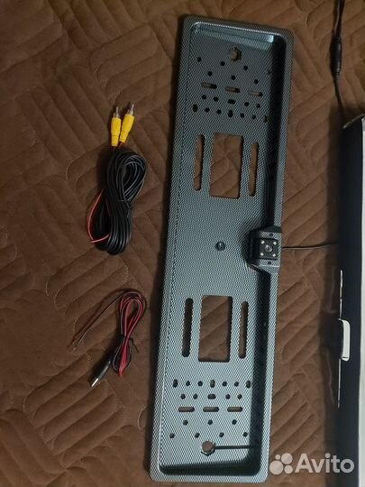 Рамка гос номера с камерой заднего вида