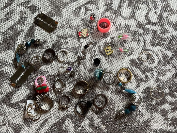 Серьги и кольцо